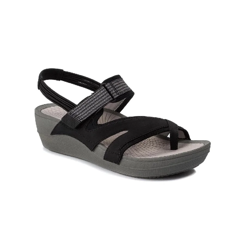 Baretraps Women's Brinley Rebound Technology Sandals Shoes Black Size 8 M - 8 M