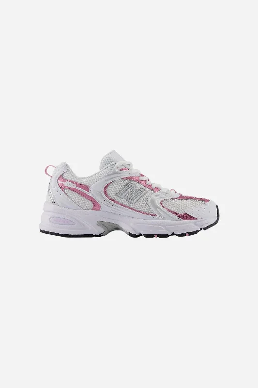 New Balance 530 in White Pink Sugar