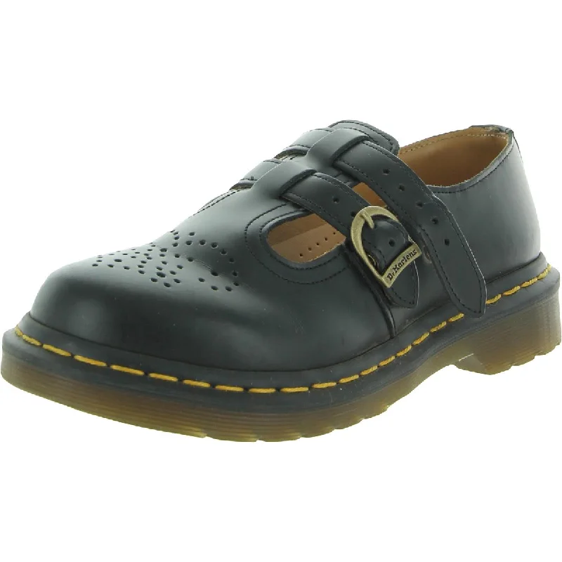 Dr. Martens Womens 8065 Perforated Leather Mary Janes