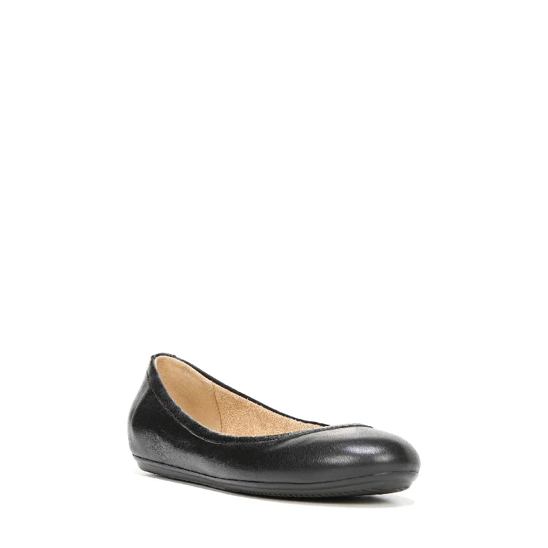 Naturalizer Women's Brittany Ballet Flat Black Size 8.5 M - 8.5 M