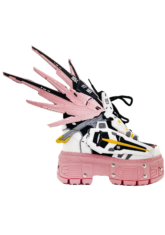 MANGOSTEEN 07 Destiny 2.0 Pink Platform Sneakers