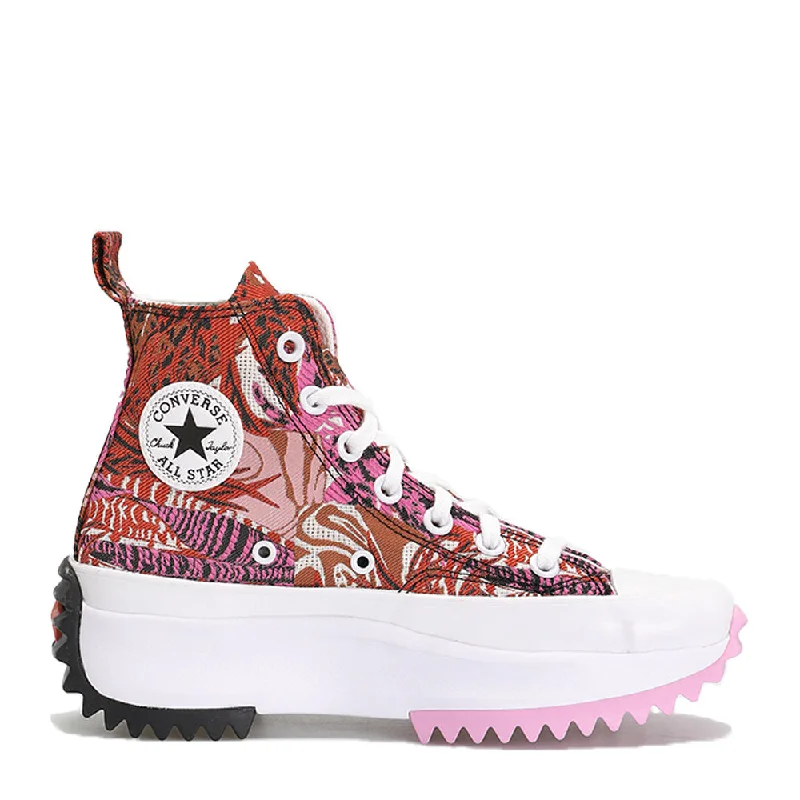 Run Star Hike Hi Sneakers Tropical Print