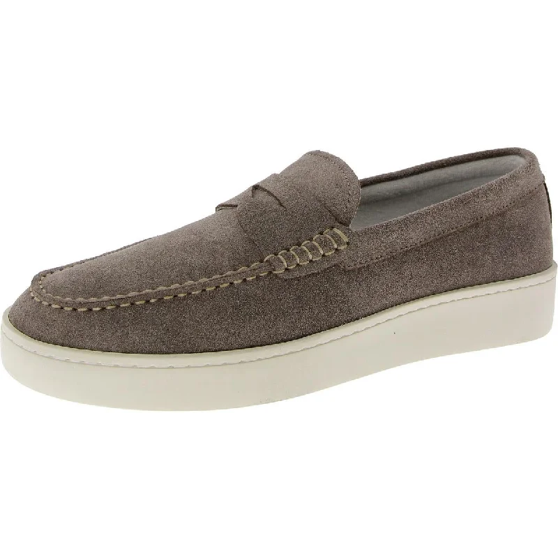 Blake Mckay Womens Slip On Ruund Toe Loafers