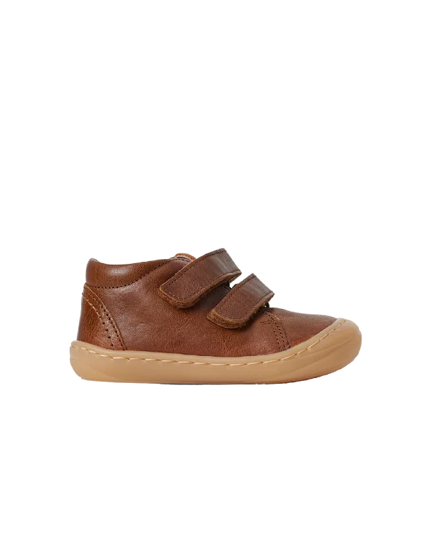 Everyday shoe Velcro - Hazelnut