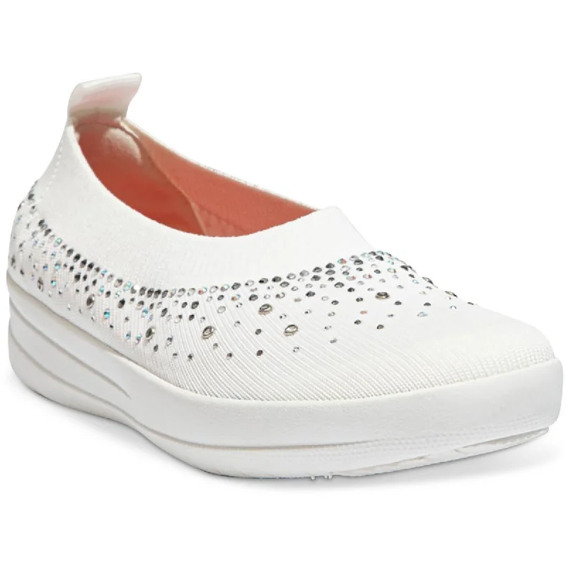 Fitflop Womens Uberknit Ballerinas Lightweigh Slip-On Sneakers