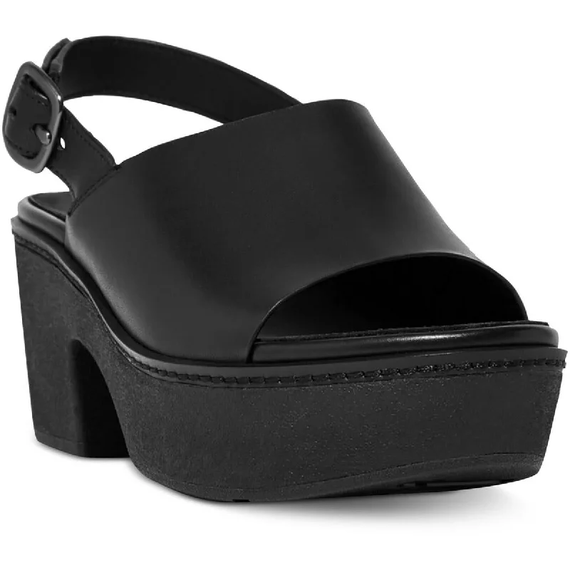 Fitflop Womens Pilar Leather Platform Sandals