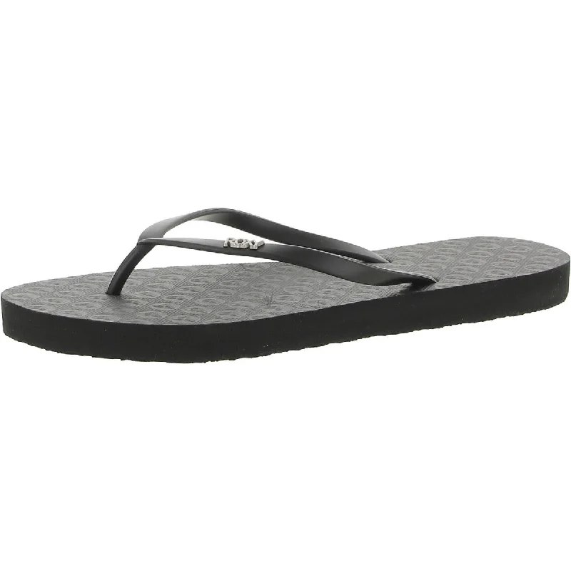 Roxy Womens Viva Hi Cushioned Footbed Slip-On Flip-Flops