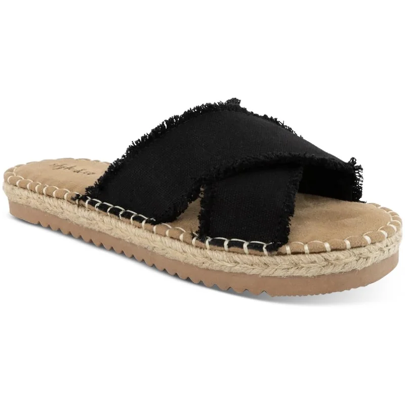 Style & Co. Womens Cushioned Footbed Espadrilles