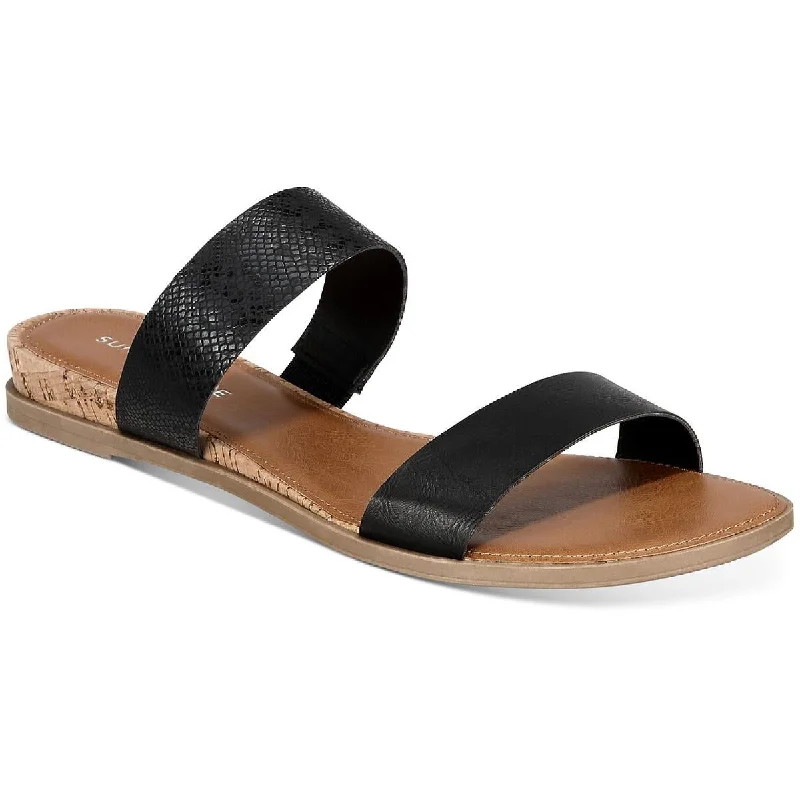 Sun + Stone Womens Easten Slide Sandals