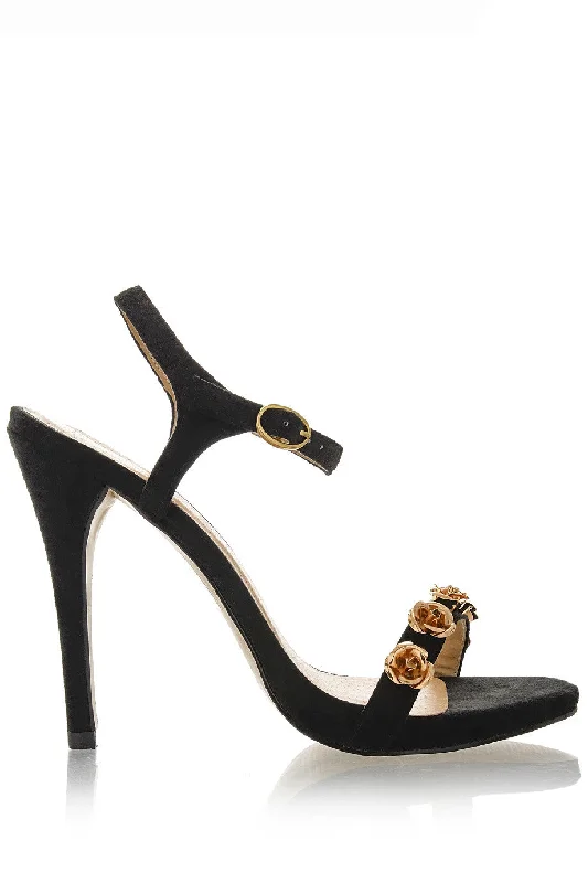 KONSTANZE Black Sandals