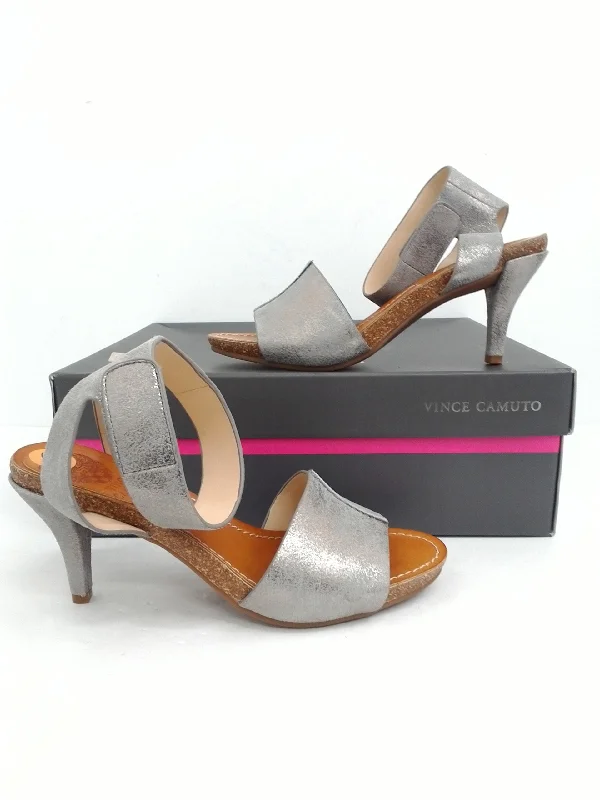 Vince Camuto Women's Odela Metal Grey Metal Dust Size 6 M