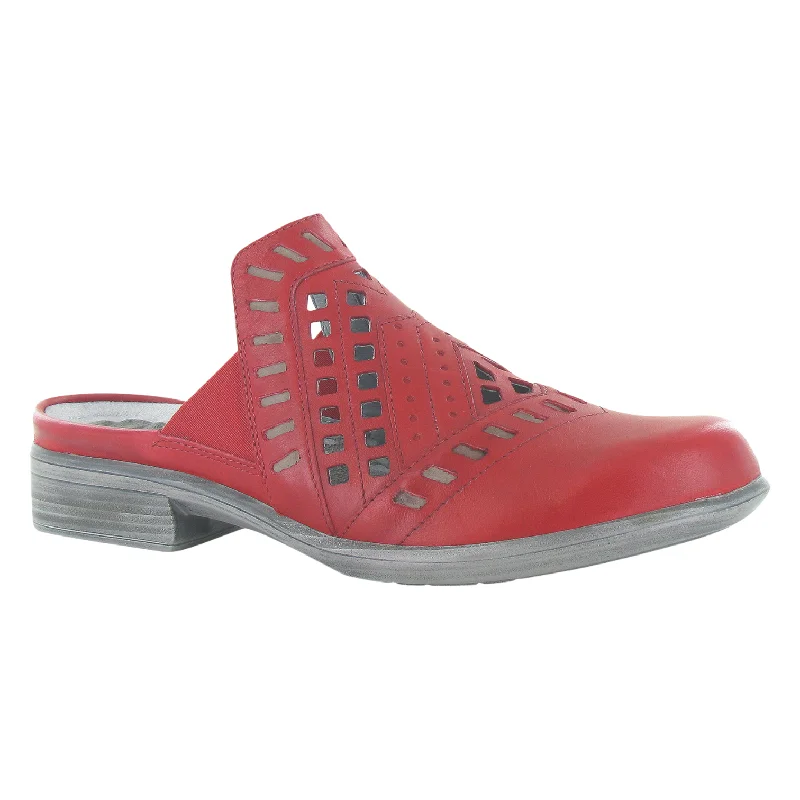 Kiss Red/Stone Nubuck